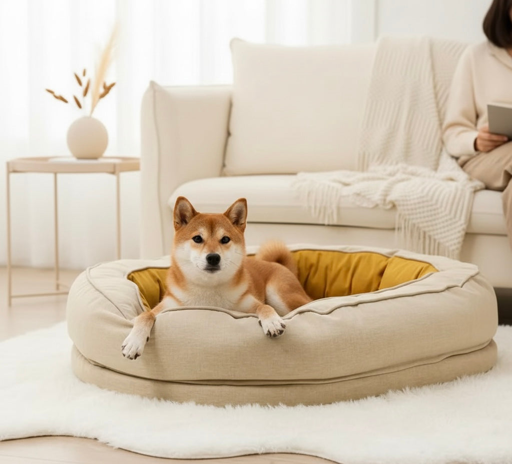 Orthopedic Dog Bed | Removable Washable Cover | Water-Resistant | Medium & Large | 6 Colors | BROKLEN - view 5