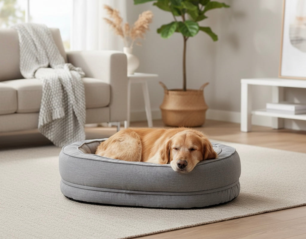 Orthopedic Dog Bed | Removable Washable Cover | Water-Resistant | Medium & Large | 6 Colors | BROKLEN - view 7