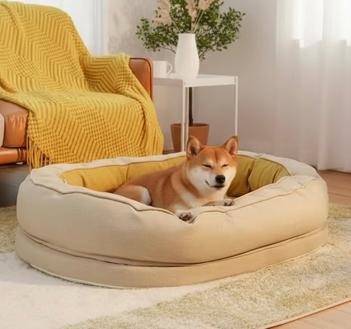 Orthopedic Dog Bed | Removable Washable Cover | Water-Resistant | Medium & Large | 6 Colors | BROKLEN - view 8