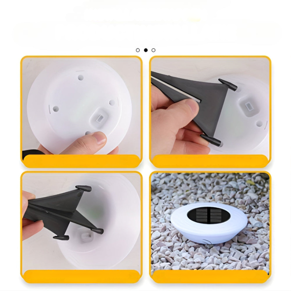 Solar In-Ground Path Light – view 4 | BROKLEN