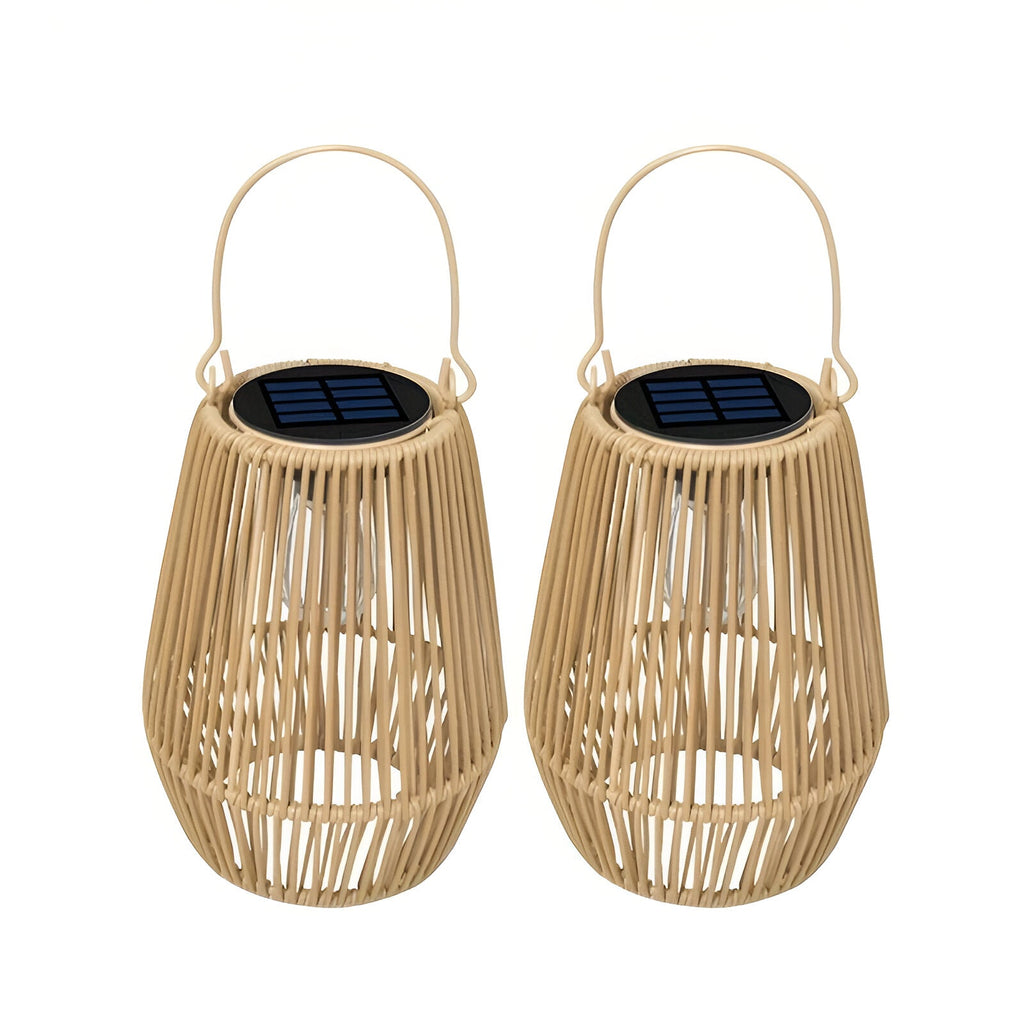 Solar Bamboo-Style Outdoor Lantern – view 10 | BROKLEN