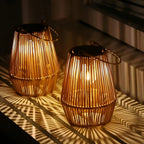 Solar Bamboo-Style Outdoor Lantern – view 8 | BROKLEN