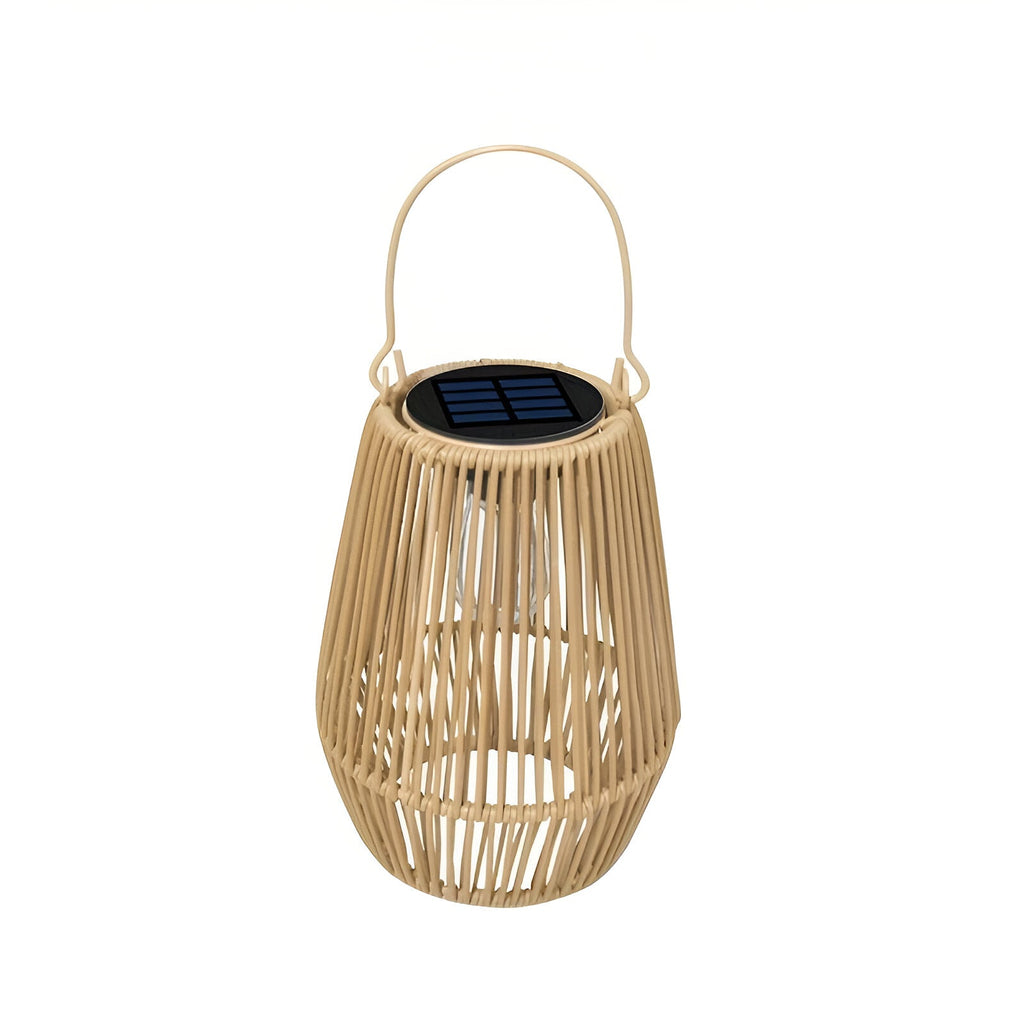 Solar Bamboo-Style Outdoor Lantern – view 9 | BROKLEN