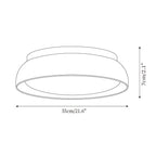Travertine LED Ceiling Light – Japandi – view 11 | BROKLEN