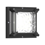 Square Black Waterproof LED Outdoor Wall Light – view 4 | BROKLEN