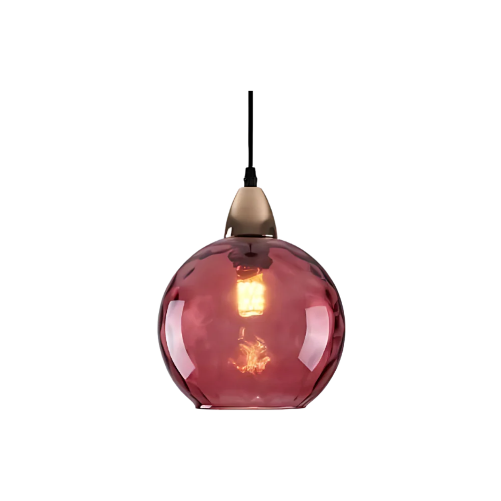 Modern Glass Globe LED Pendant Light – Nordic – view 23 | BROKLEN