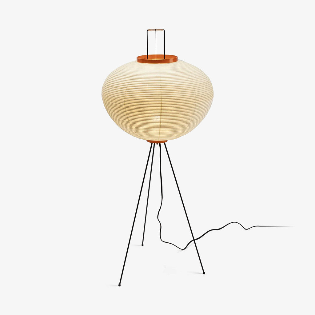 Japanese Rice Paper Floor Lamp – view 4 | BROKLEN