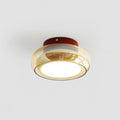 Retro Glass Flush Mount Ceiling Light – view 15 | BROKLEN