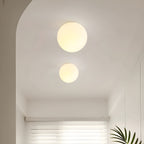 Frosted Glass Globe Wall Lamp – view 5 | BROKLEN
