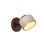 Minimalist Adjustable Travertine Wall Light – view 2 | BROKLEN