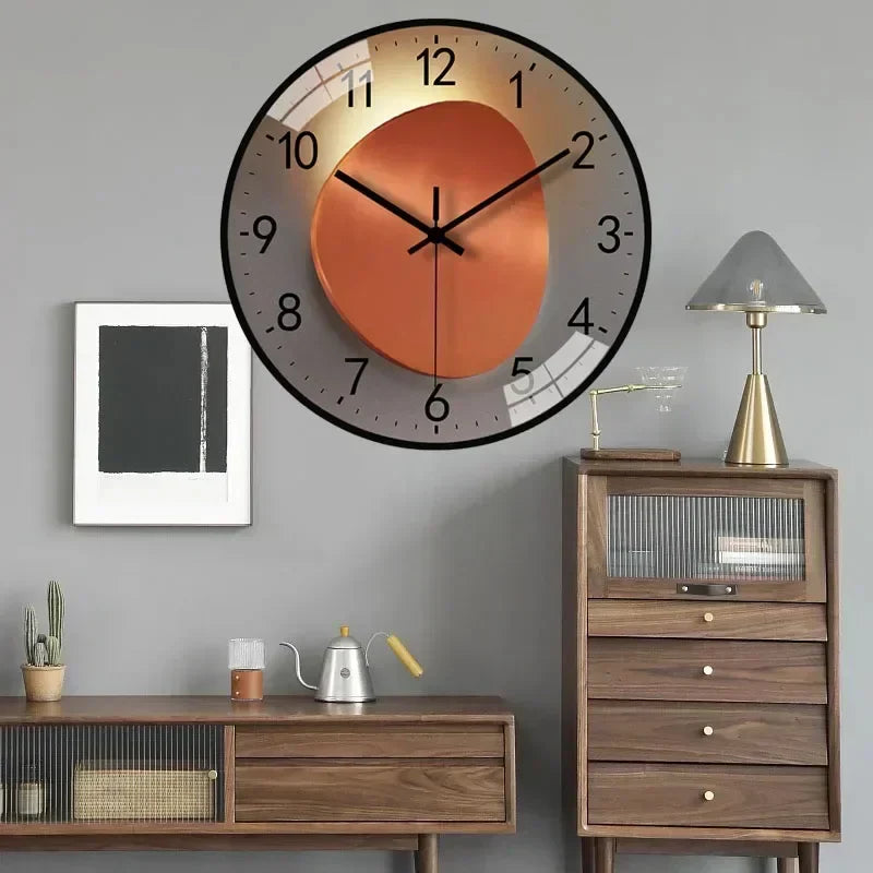 Modern Silent Wall Clock – view 4 | BROKLEN