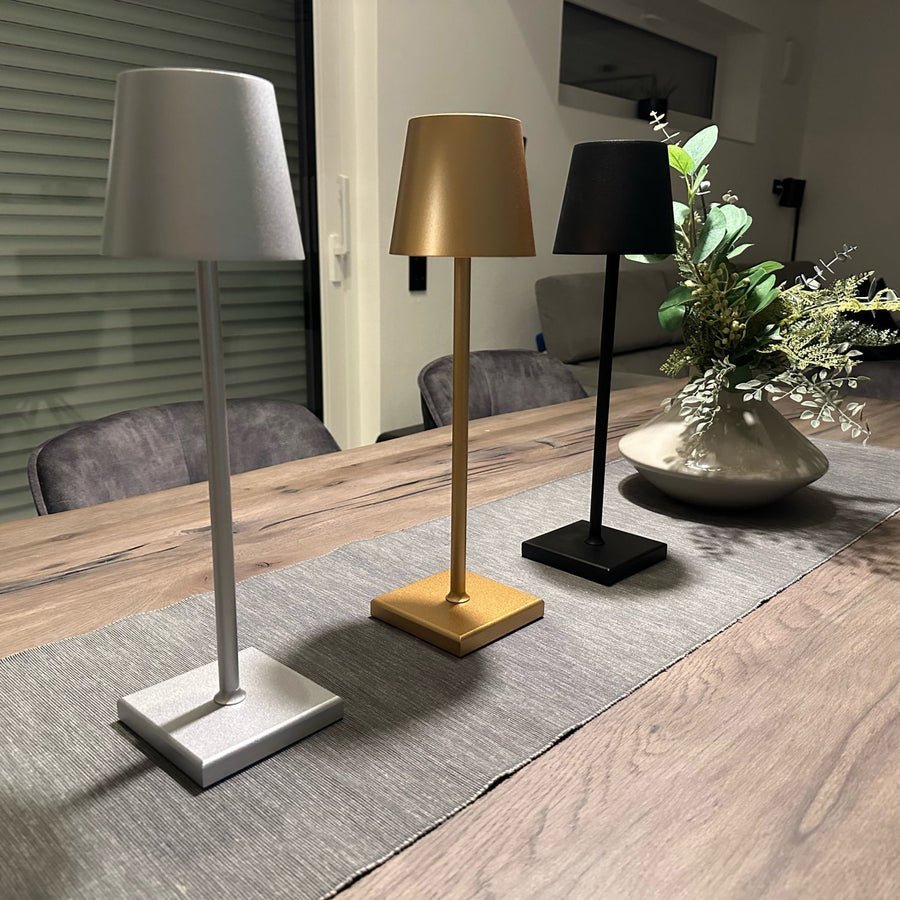 Cordless Rechargeable Japandi Table Lamp – view 5 | BROKLEN