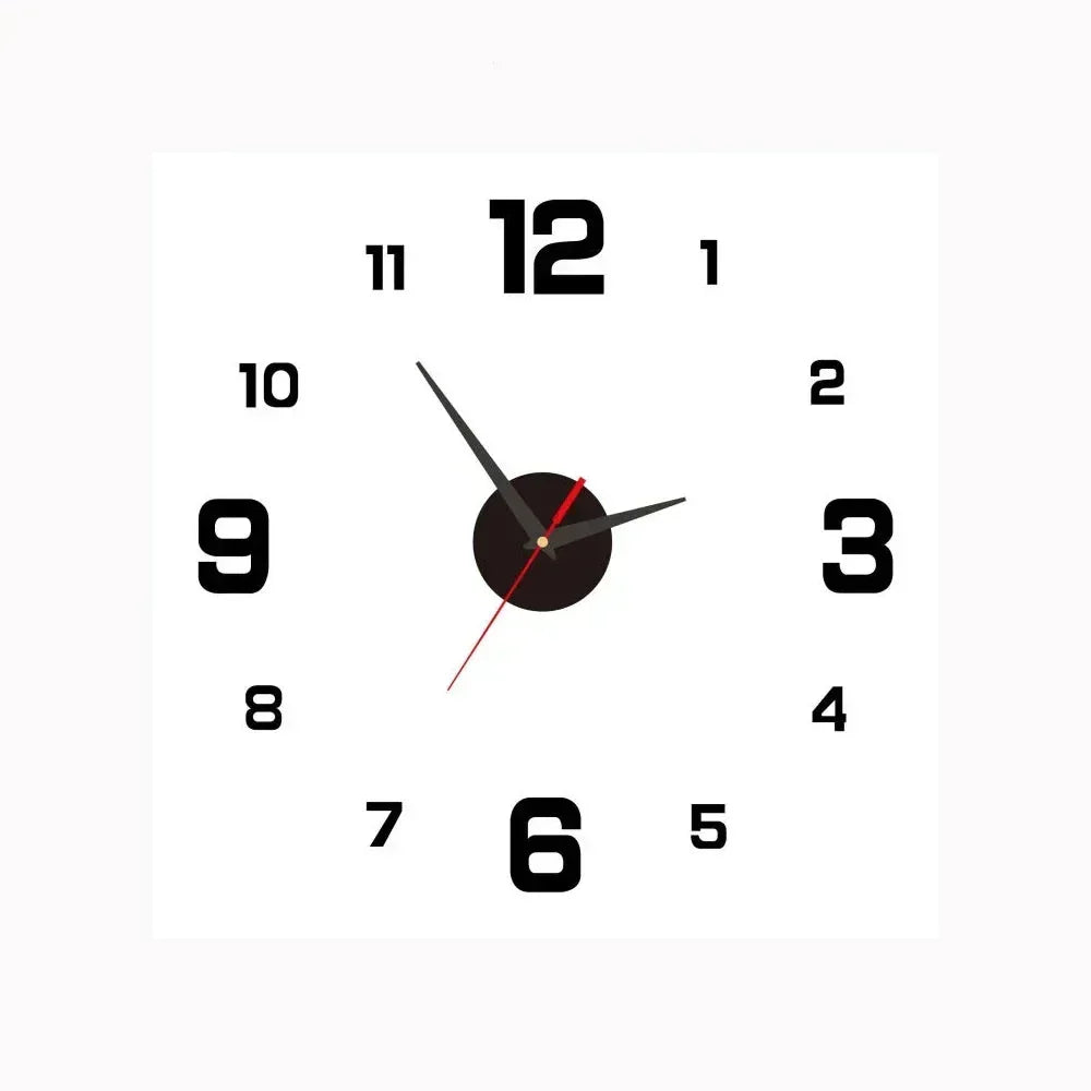 Modern Silent Wall Clock – view 9 | BROKLEN