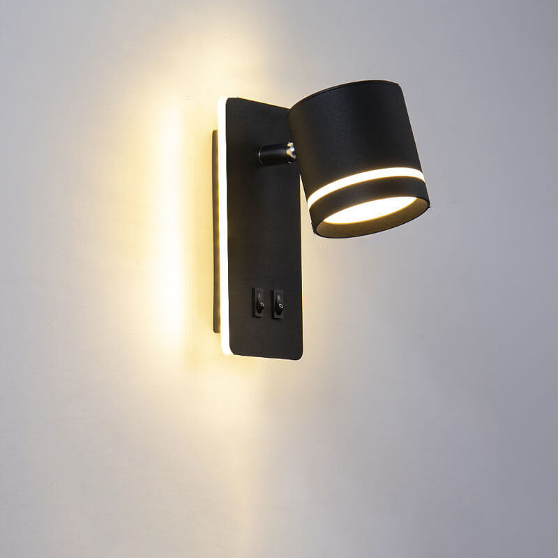 Adjustable LED Spotlight Wall Sconce with Ambient Backlight – view 6 | BROKLEN