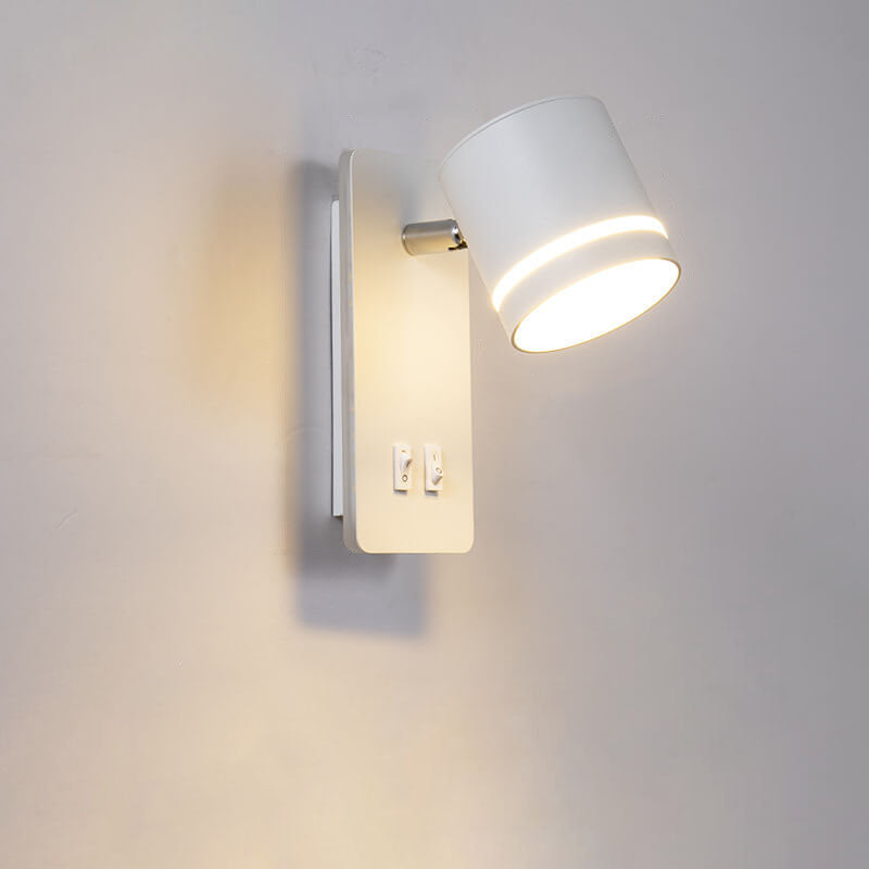 Adjustable LED Spotlight Wall Sconce with Ambient Backlight – view 7 | BROKLEN