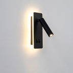 Adjustable LED Spotlight Wall Sconce with Ambient Backlight – view 8 | BROKLEN
