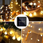 Solar LED Outdoor String Lights – view 6 | BROKLEN