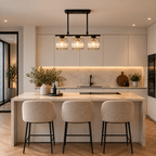 Glass Shade Linear Pendant Light – view 4 | BROKLEN
