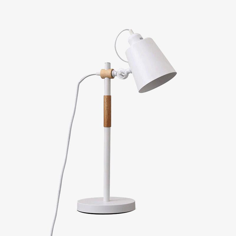 Modern LED Desk Lamp with Scandinavian Wood Accent – view 28 | BROKLEN