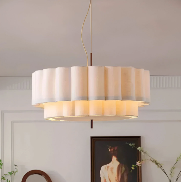 Boho Ripple Pendant Light – view 4 | BROKLEN