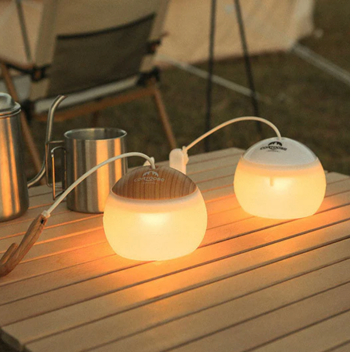 Portable LED Hanging Camping Lantern – view 4 | BROKLEN