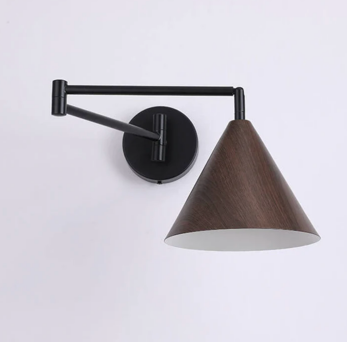 Scandinavian Wooden Cone Wall Sconce – view 11 | BROKLEN