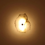 Organic Stone-Look LED Wall Sconce – view 8 | BROKLEN