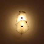 Organic Stone-Look LED Wall Sconce – view 9 | BROKLEN
