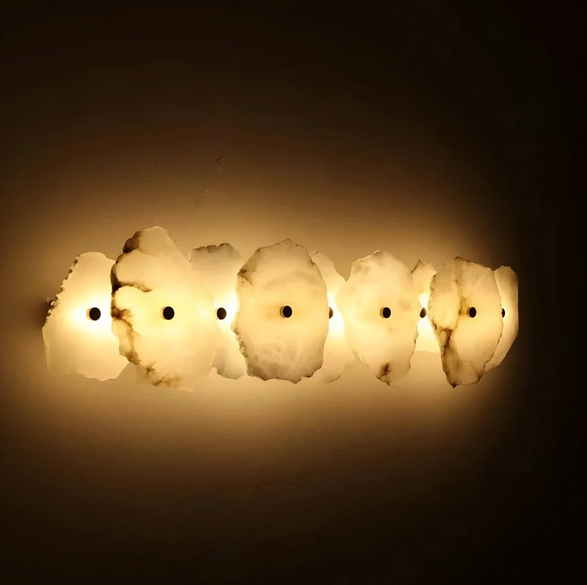 Organic Stone-Look LED Wall Sconce – view 17 | BROKLEN