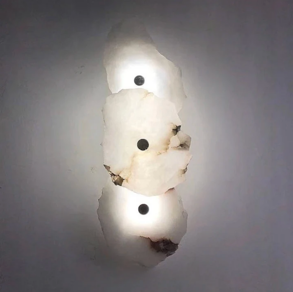 Organic Stone-Look LED Wall Sconce – view 19 | BROKLEN