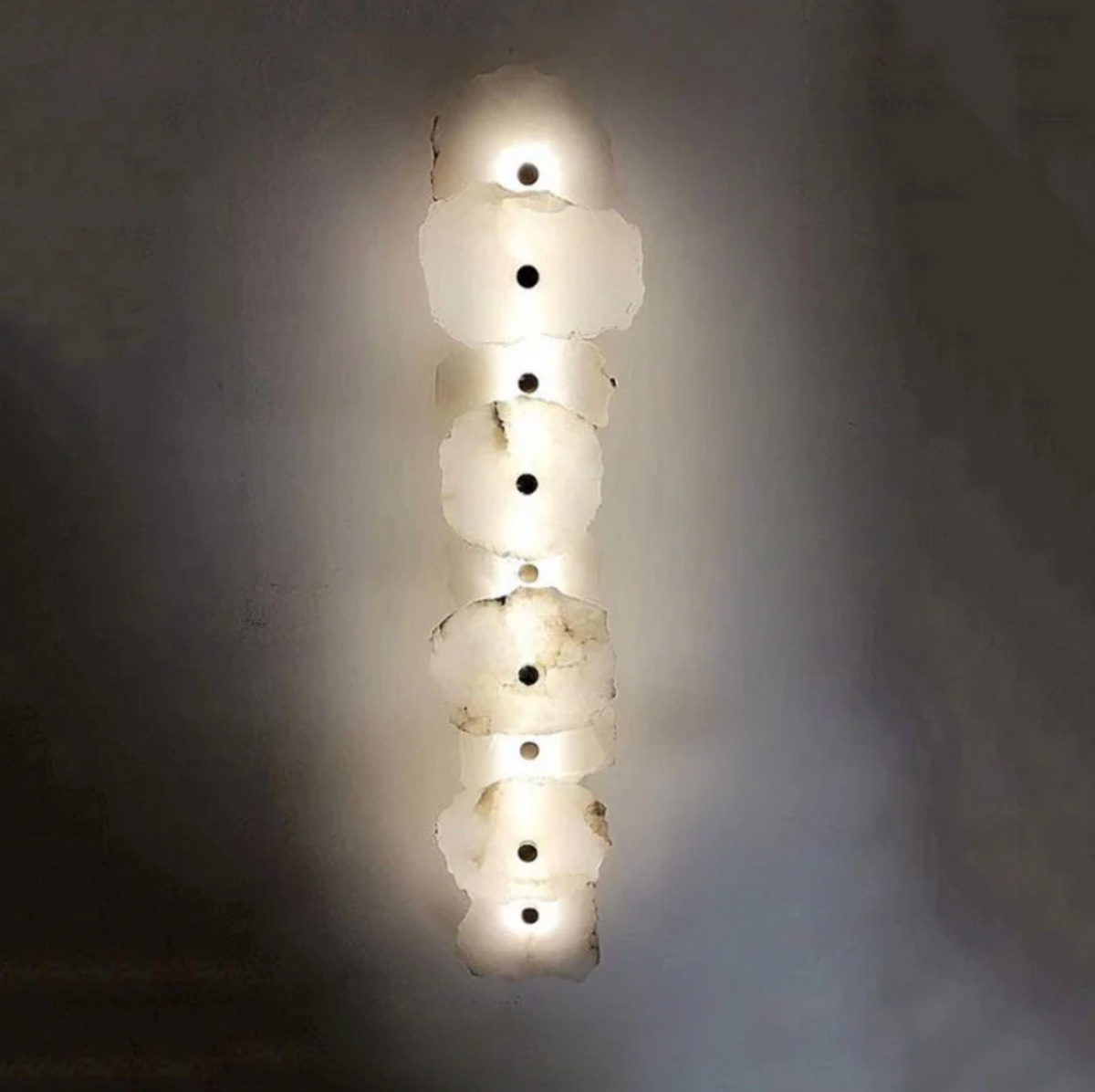 Organic Stone-Look LED Wall Sconce – view 20 | BROKLEN