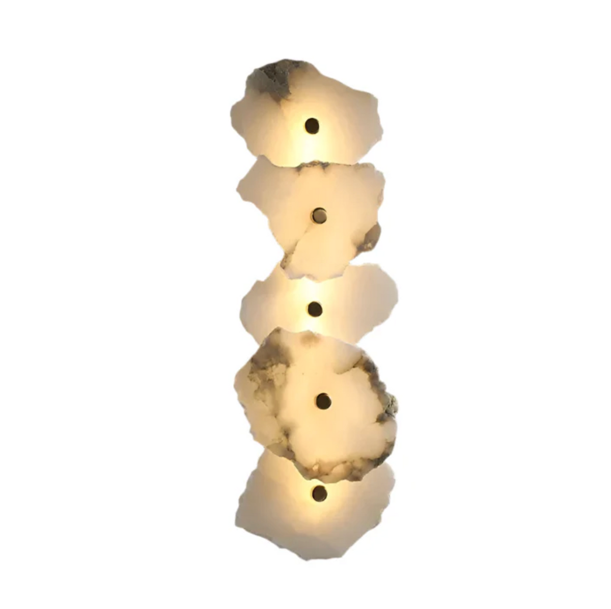 Organic Stone-Look LED Wall Sconce – view 14 | BROKLEN