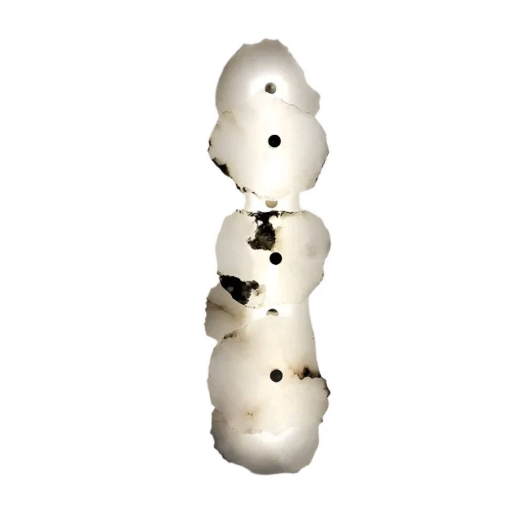 Organic Stone-Look LED Wall Sconce – view 15 | BROKLEN