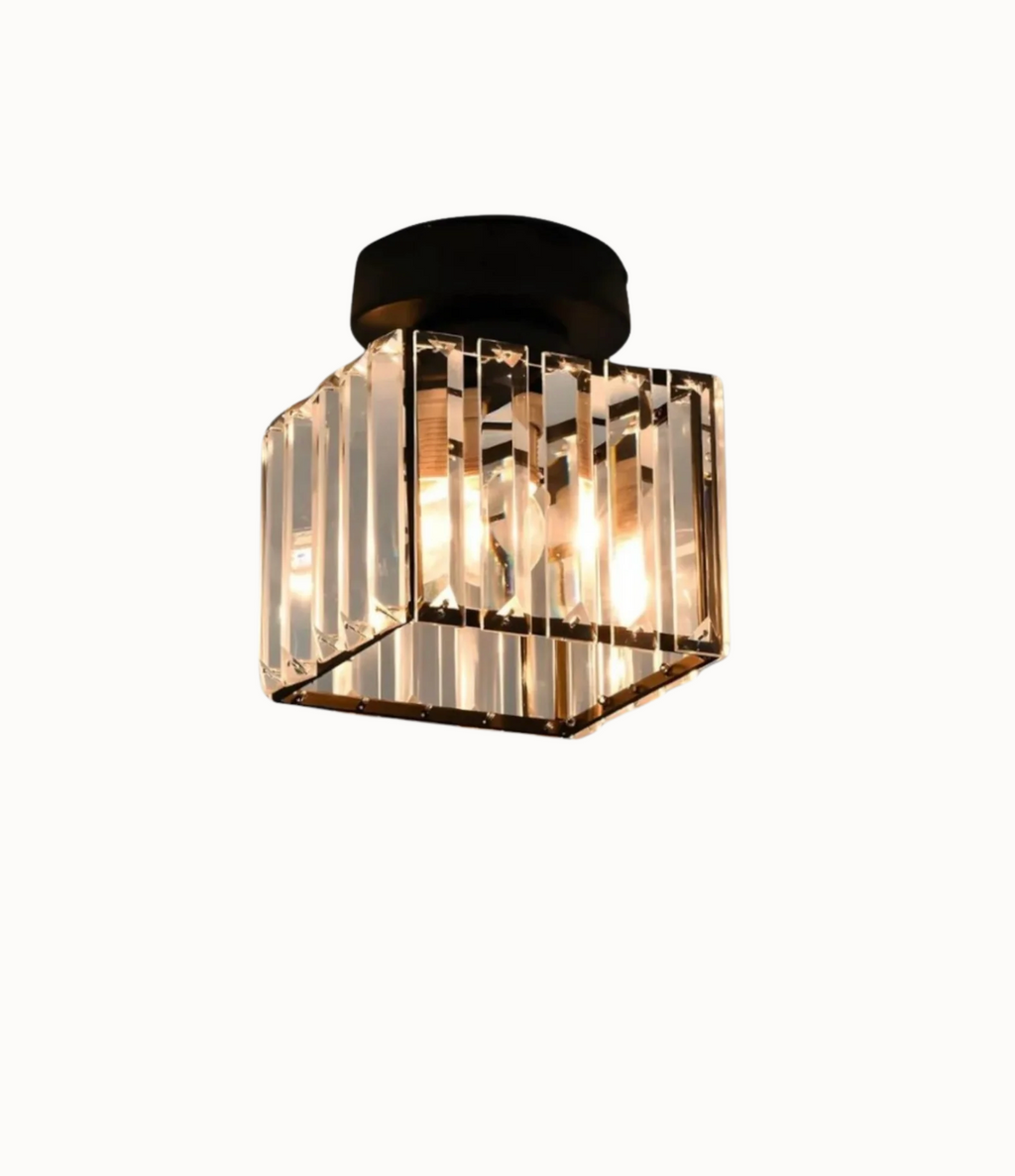 Glam Crystal Flush Mount Ceiling Light – view 7 | BROKLEN