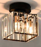 Glam Crystal Flush Mount Ceiling Light – view 11 | BROKLEN