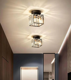 Glam Crystal Flush Mount Ceiling Light – view 13 | BROKLEN
