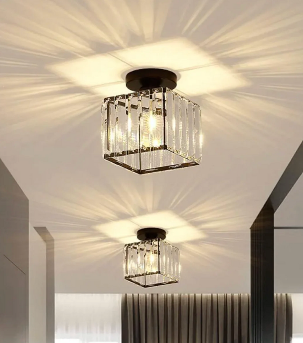 Glam Crystal Flush Mount Ceiling Light – view 15 | BROKLEN