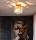 Glam Crystal Flush Mount Ceiling Light – view 18 | BROKLEN
