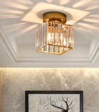 Glam Crystal Flush Mount Ceiling Light – view 21 | BROKLEN