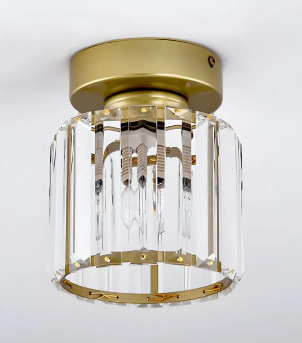 Glam Crystal Flush Mount Ceiling Light – view 27 | BROKLEN