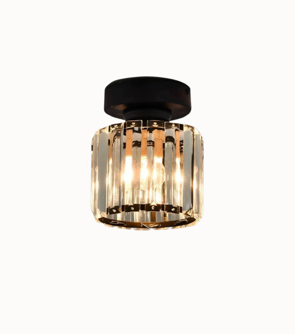 Glam Crystal Flush Mount Ceiling Light – view 9 | BROKLEN