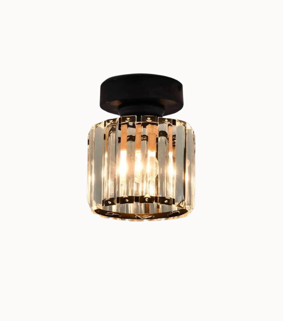 Glam Crystal Flush Mount Ceiling Light – view 9 | BROKLEN