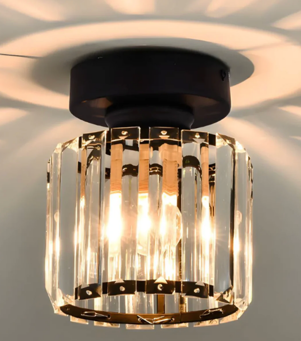 Glam Crystal Flush Mount Ceiling Light – view 36 | BROKLEN