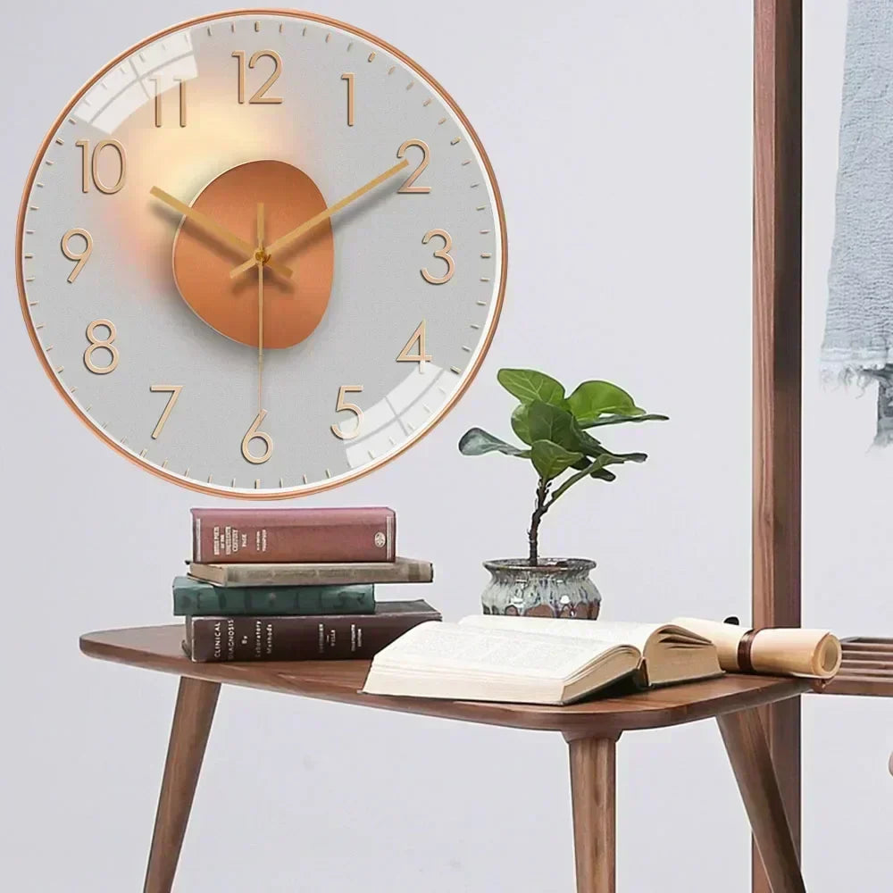Modern Silent Wall Clock – view 5 | BROKLEN