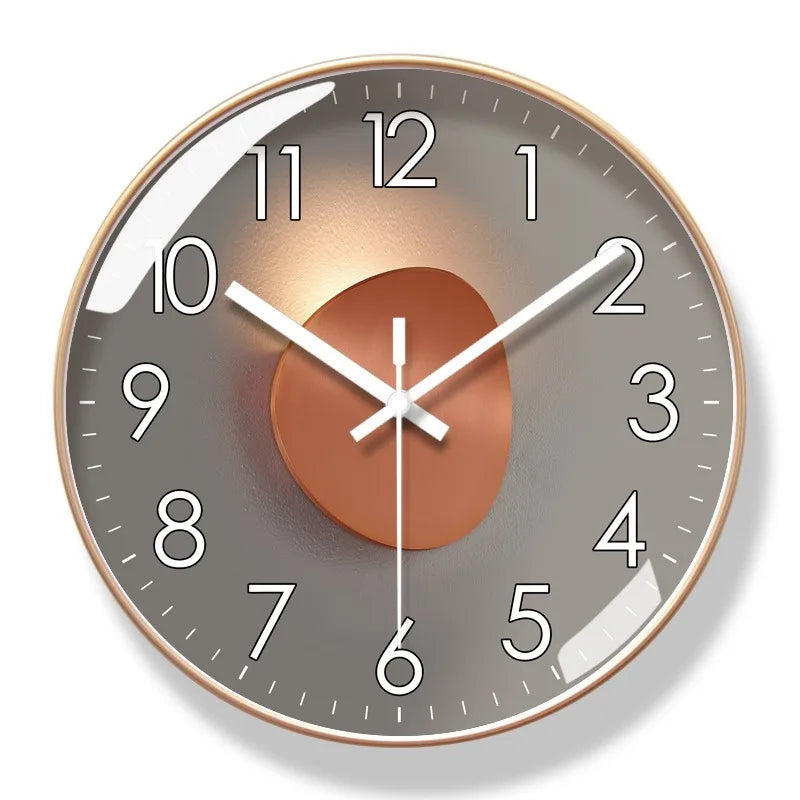Modern Round Decorative Wall Clock – view 8 | BROKLEN