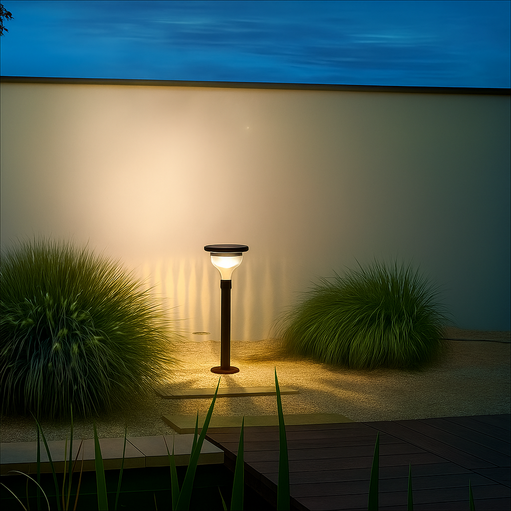 Solar Pathway Light with Decorative Light Pattern – view 3 | BROKLEN