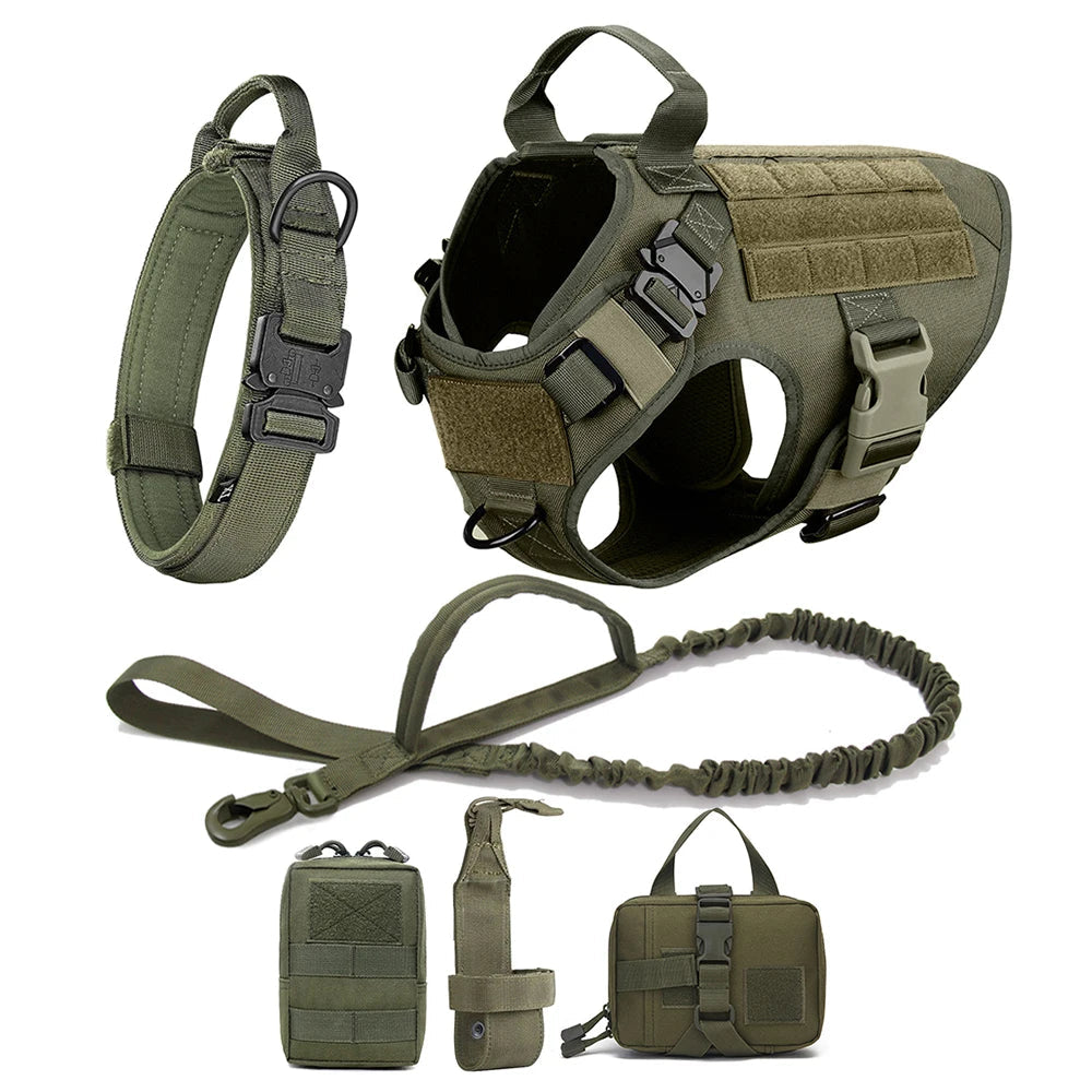 Tactical Dog Harness – Durable Vest with Handle for Comfort and Control | BROKLEN - view 2