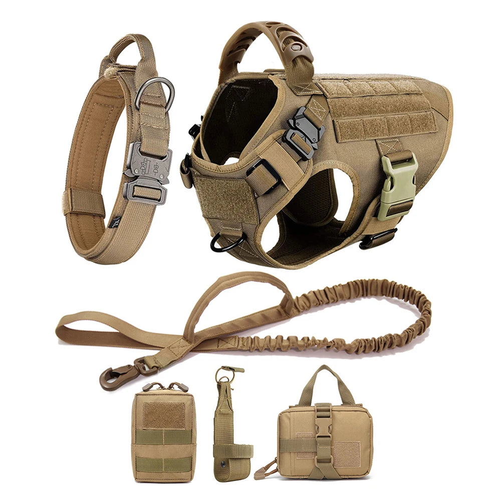 Tactical Dog Harness – Durable Vest with Handle for Comfort and Control | BROKLEN - view 3