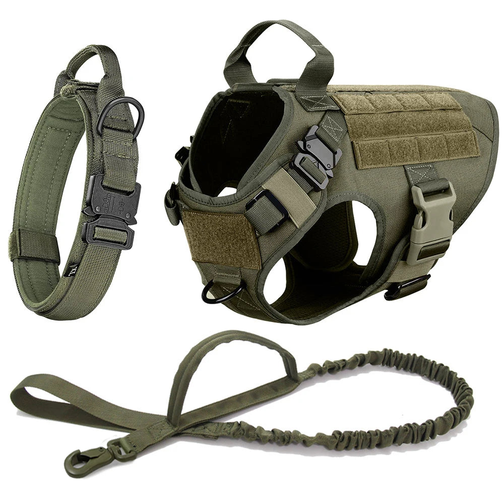 Tactical Dog Harness – Durable Vest with Handle for Comfort and Control | BROKLEN - view 13