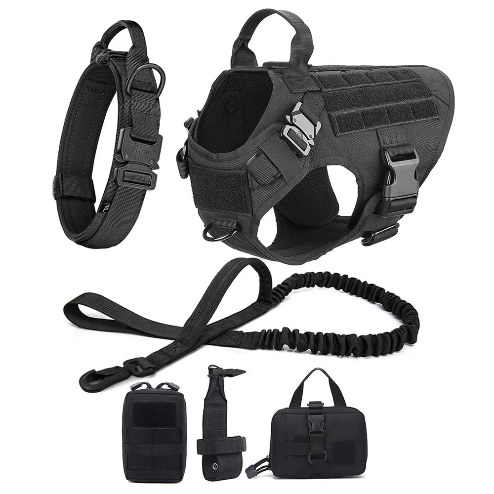 Tactical Dog Harness – Durable Vest with Handle for Comfort and Control | BROKLEN - view 15